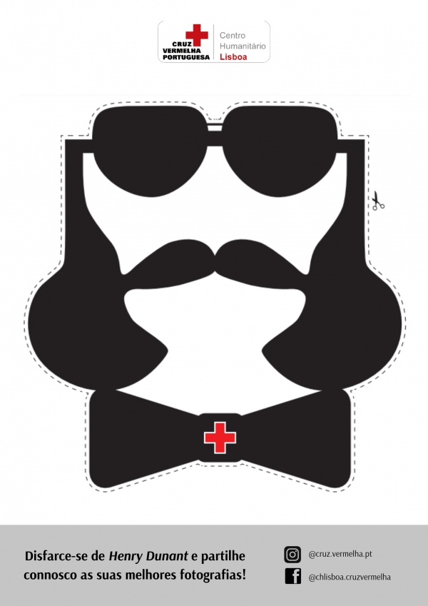 Disfarce-se de Henry Dunant